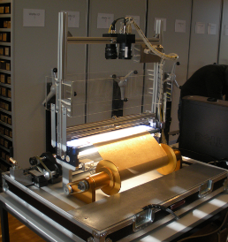 Scanner in Betrieb