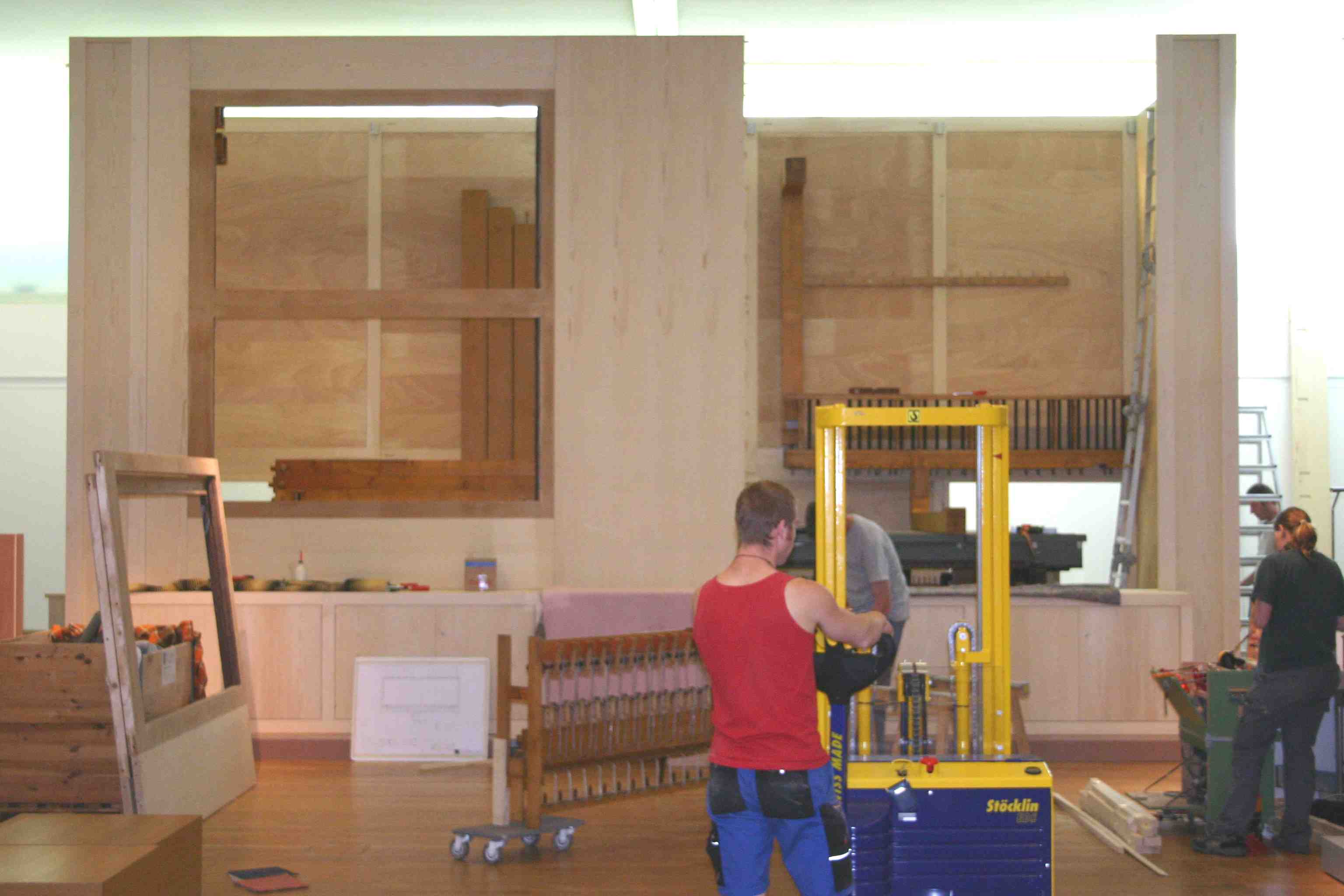 Rebuilding the organ