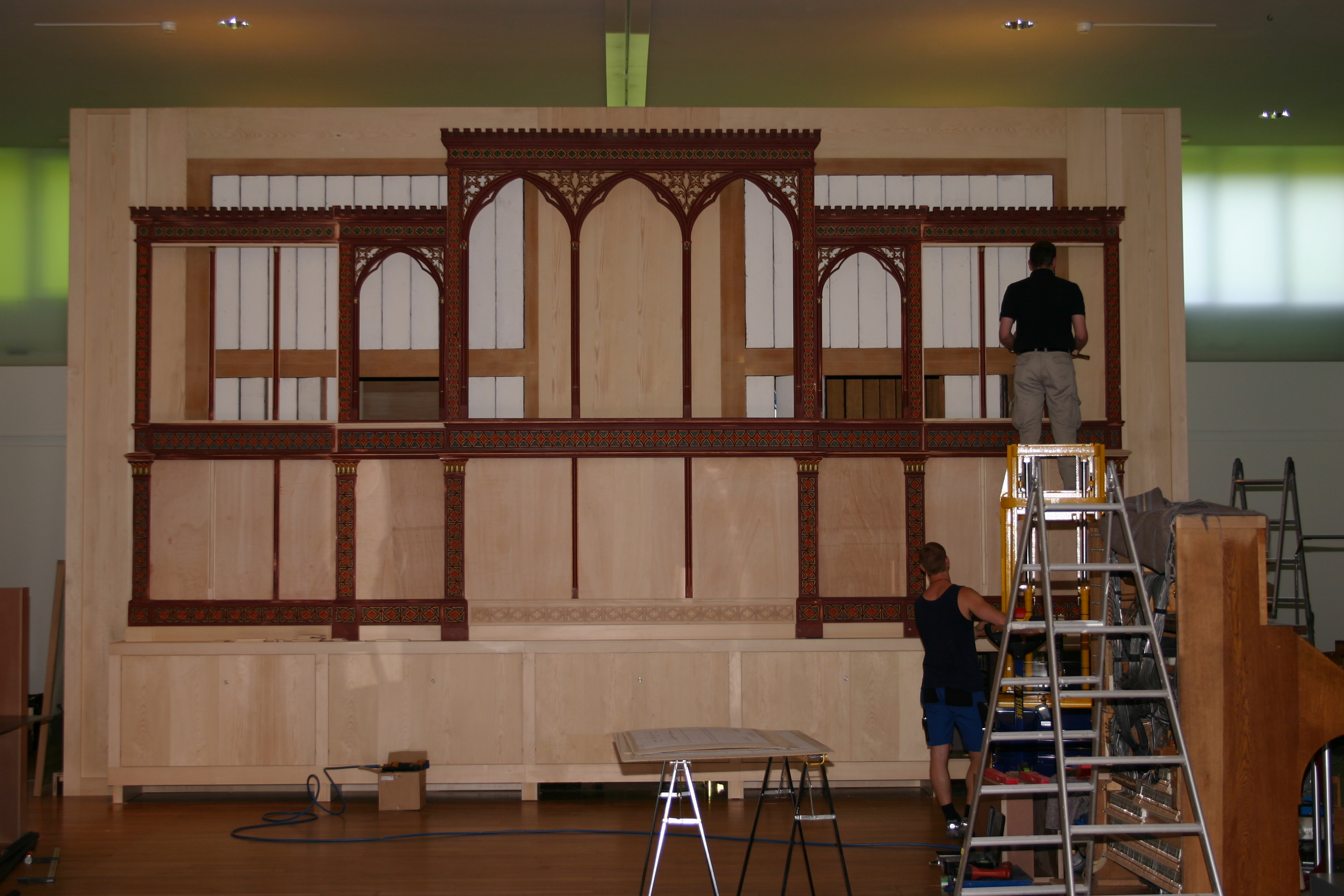 Rebuilding the organ