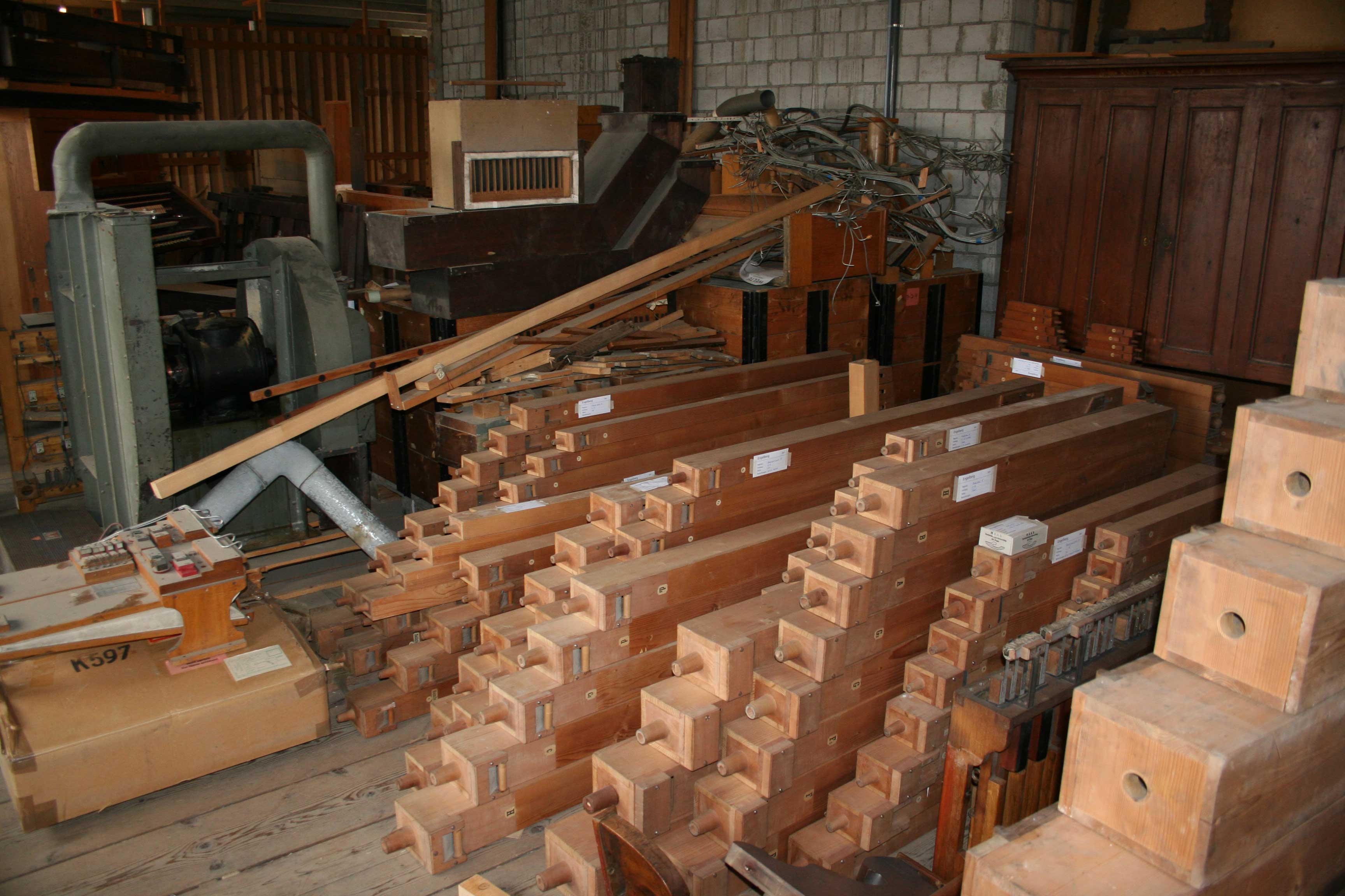 Restoration work