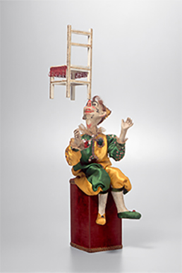 Harlequin animated figure