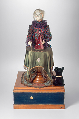 Magician animated figure