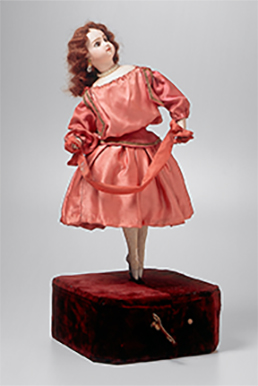 Ballet dancer animated figure