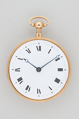 Pocket watch with musical mechanism