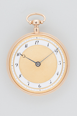 Pocket watch with musical mechanism