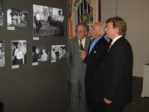 Alt-Bundestrat Dr. Otto Stich anlässlich des 25-Jahr-Jubiläums im Museum, Frühjahr 2004