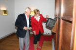 Heinrich Weiss e la figlia Susanne Weiss avviano l’organo il 28.9.2007