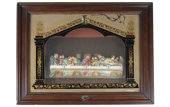 Quadro con automa musicale